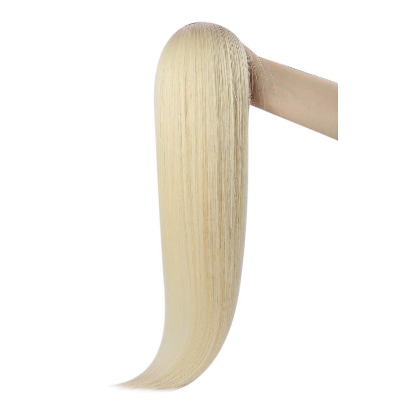 blonde hair extensions tape in