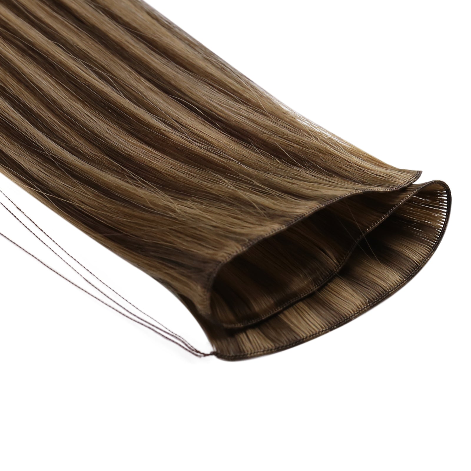 Invisible Hand-tied Human Hair Weft BM