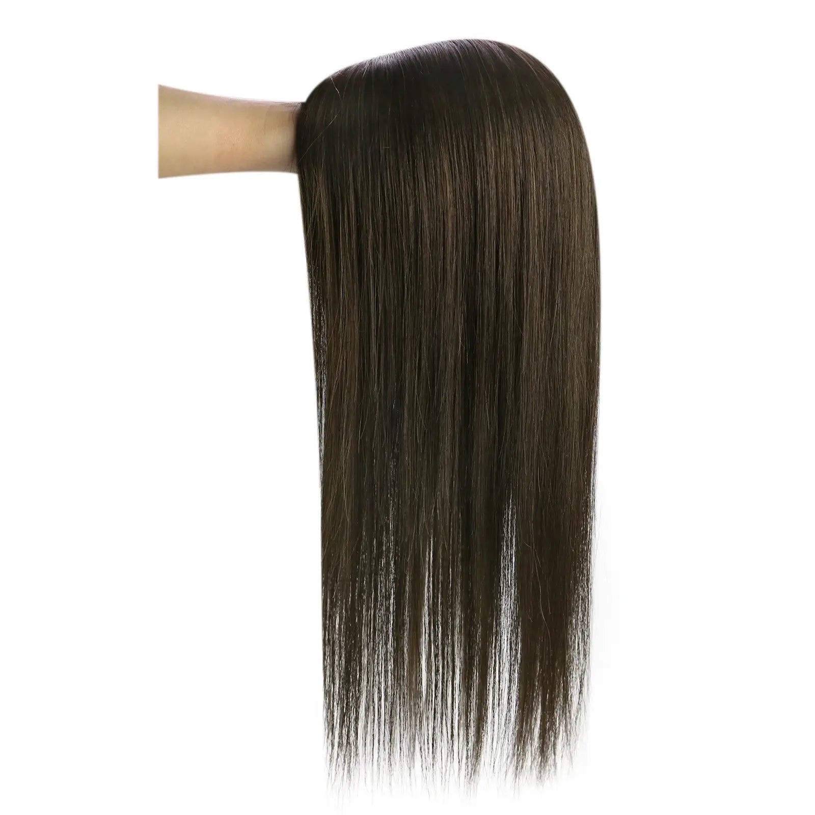 large base Human Hair Clip Ins For women