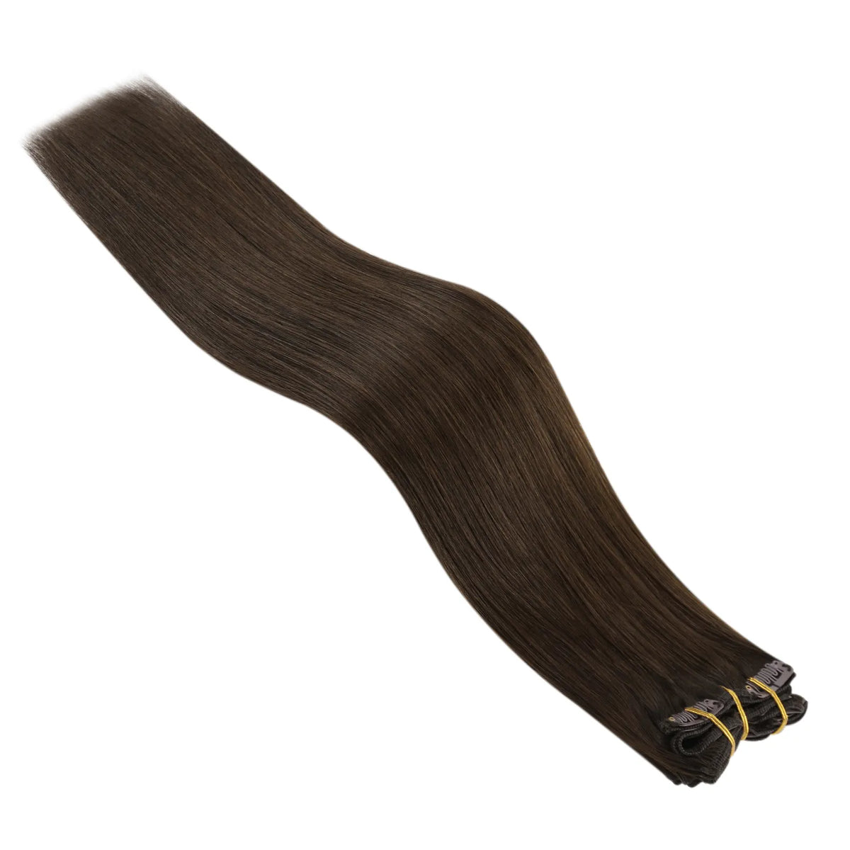 7pcs clip in hair extensions remy human hair
