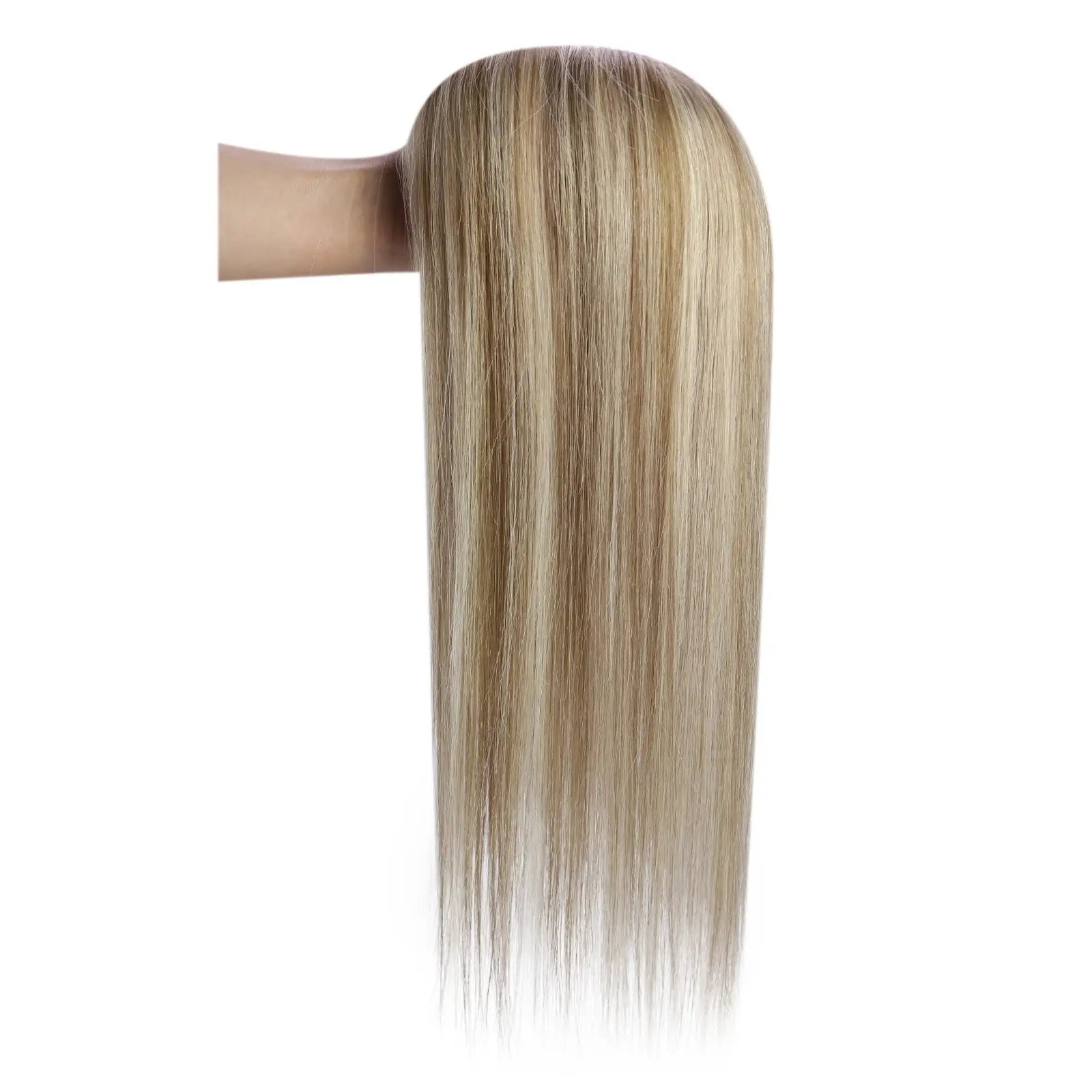 ombre human hair topper for women