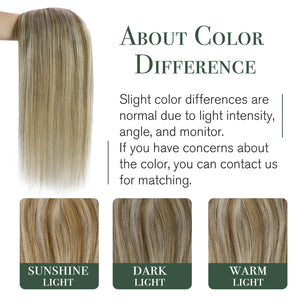 human hair topper for hair loss