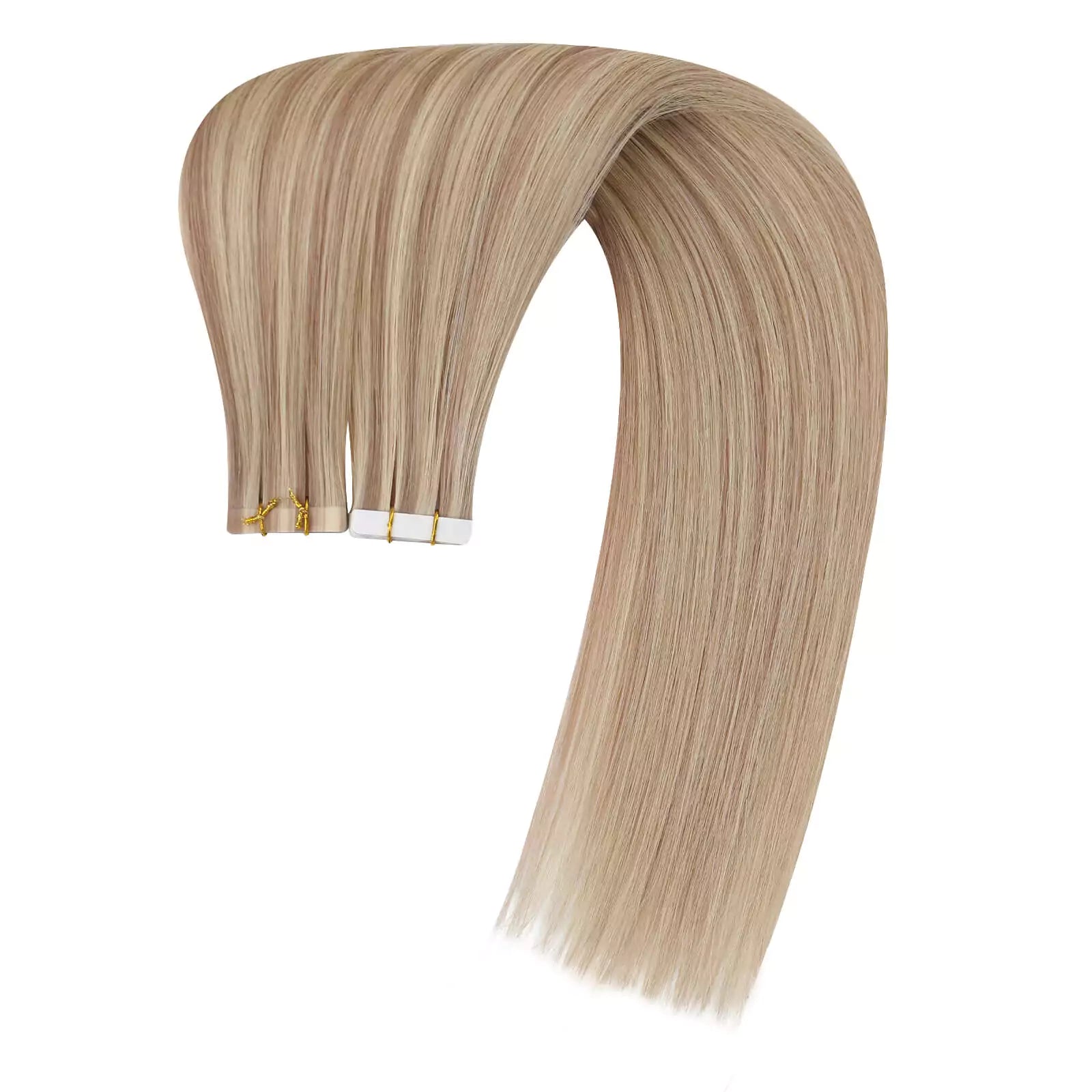 tape in hair extensions real human hair highlight color for women