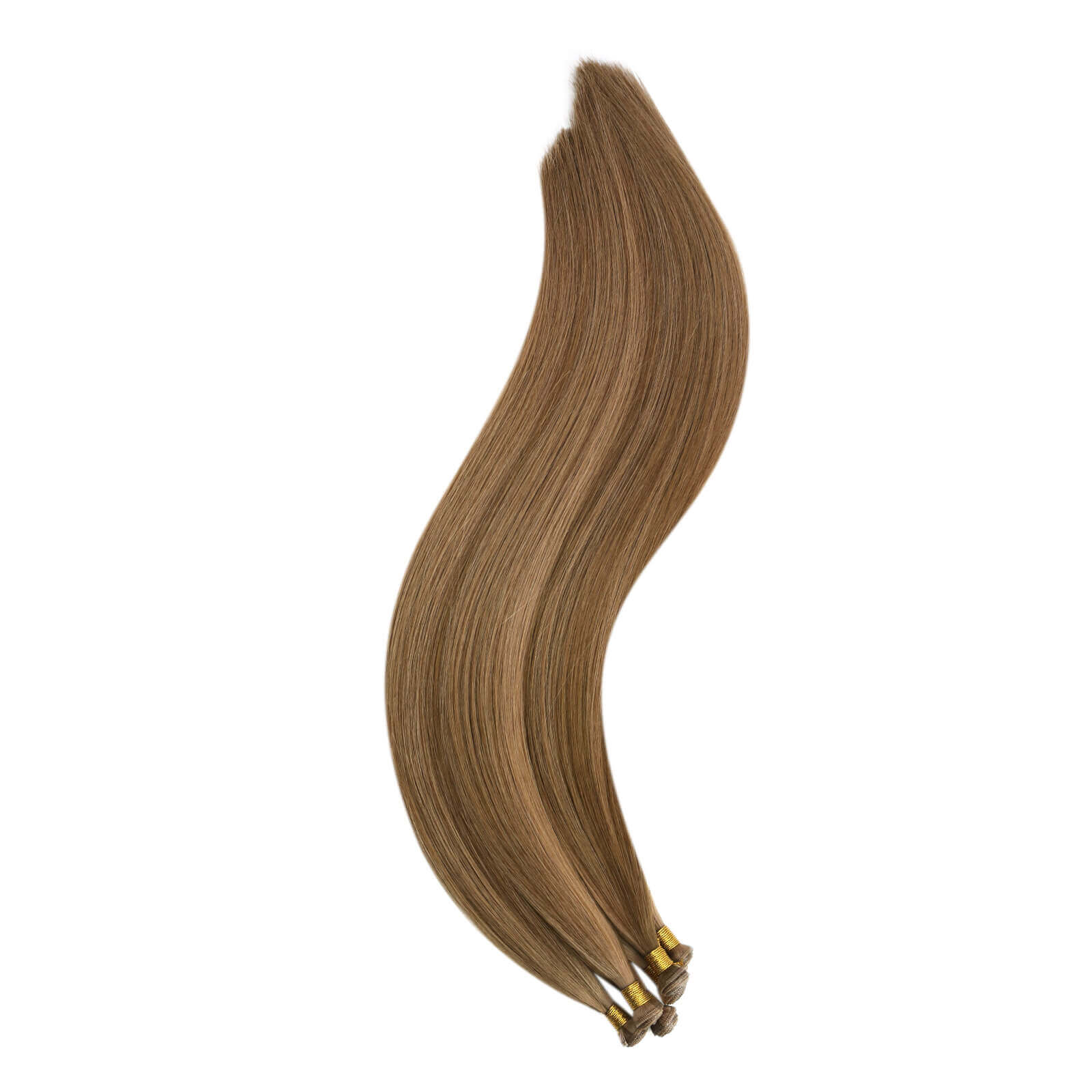 human hair bundles extensions highlight brown blonde