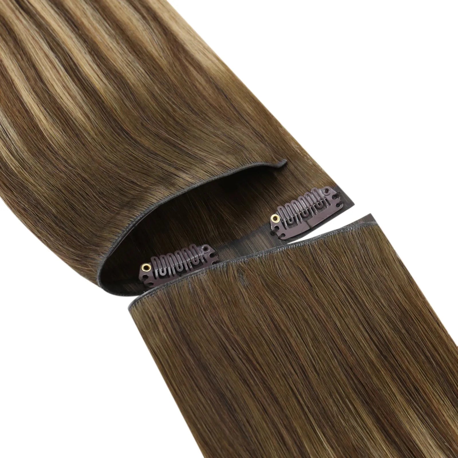 seamless pu injection clip in hair extensions