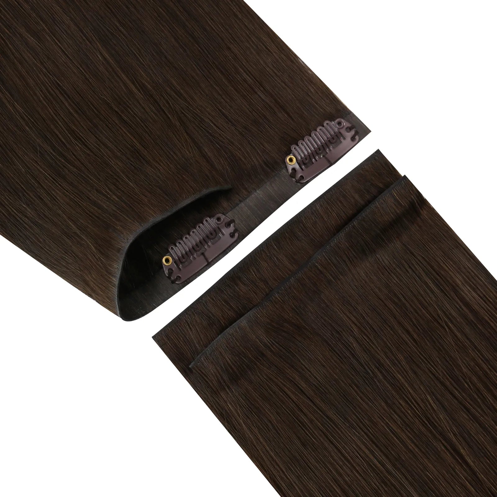 injection clip in hair extensions for women
