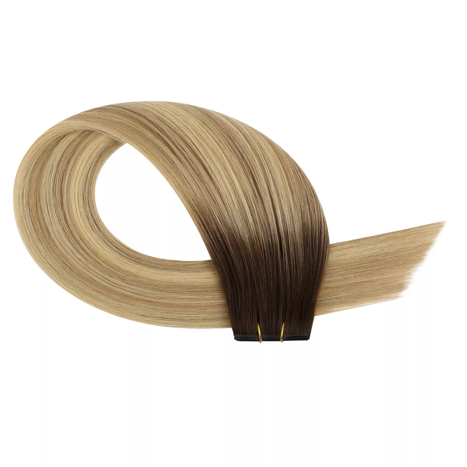 butterfly weft extensions real human hair for women