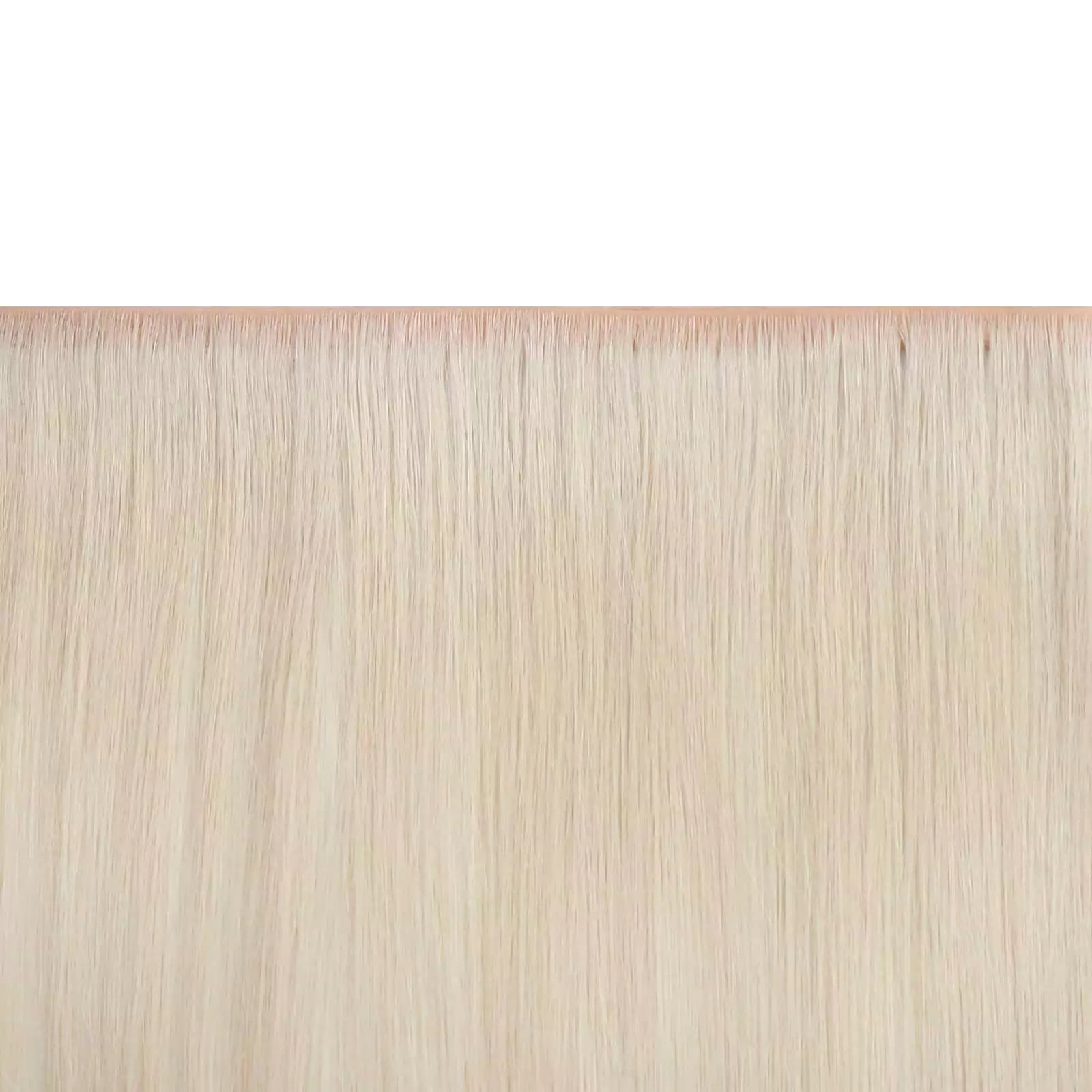 best injection weft hair extensions white blonde