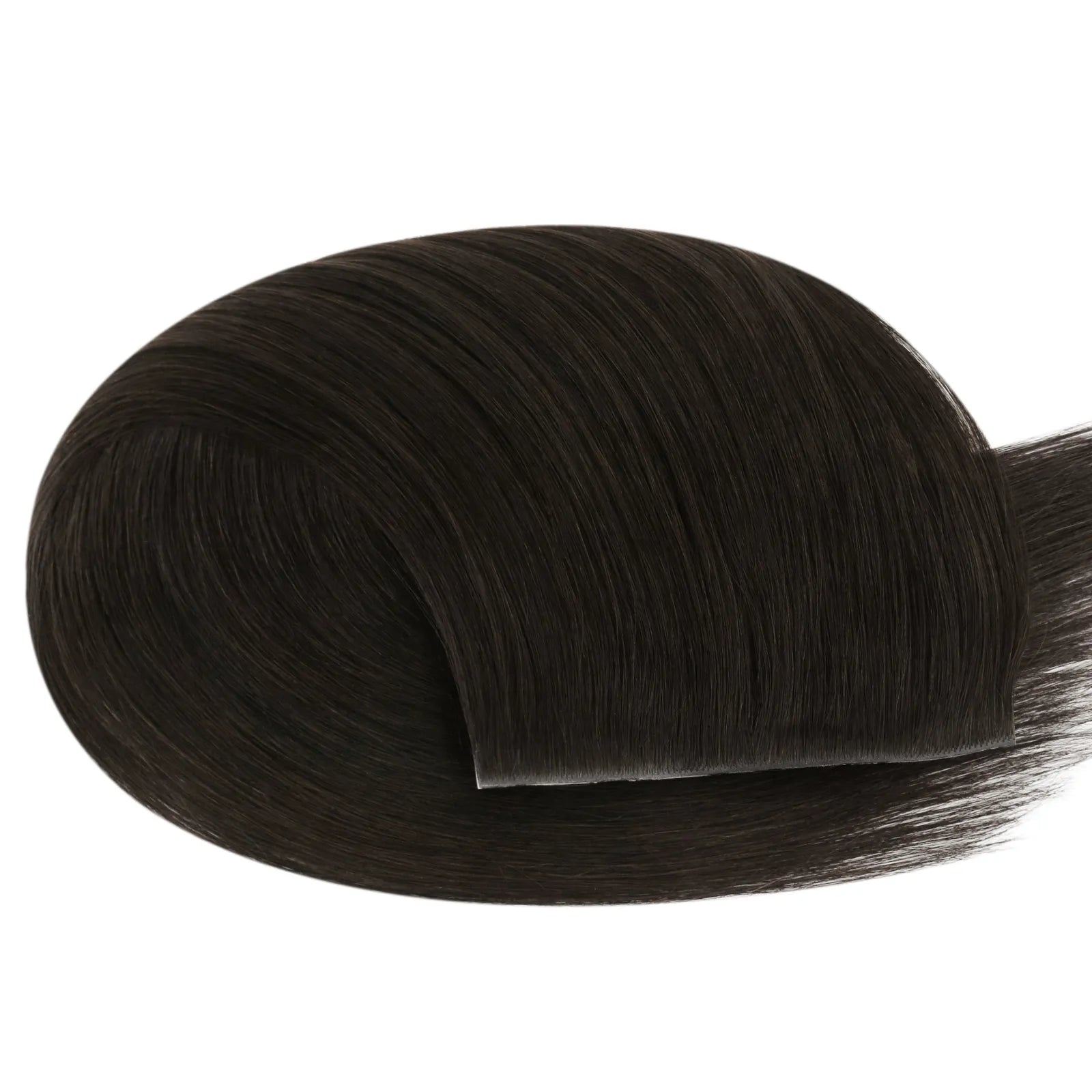 seamless tape in weft hair extensions black hair for women