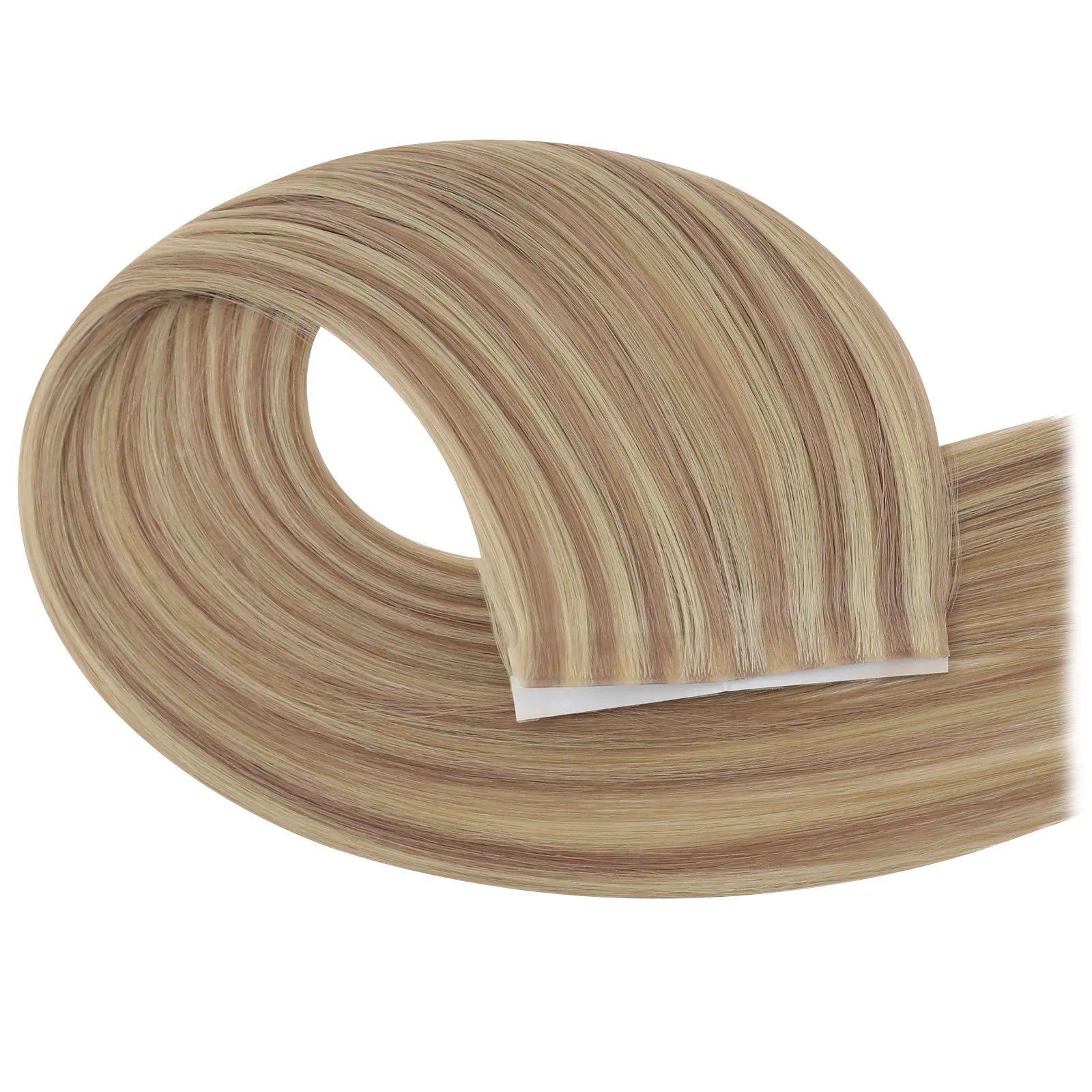 tape in weft hair extensions virgin human hair blonde for thin hair