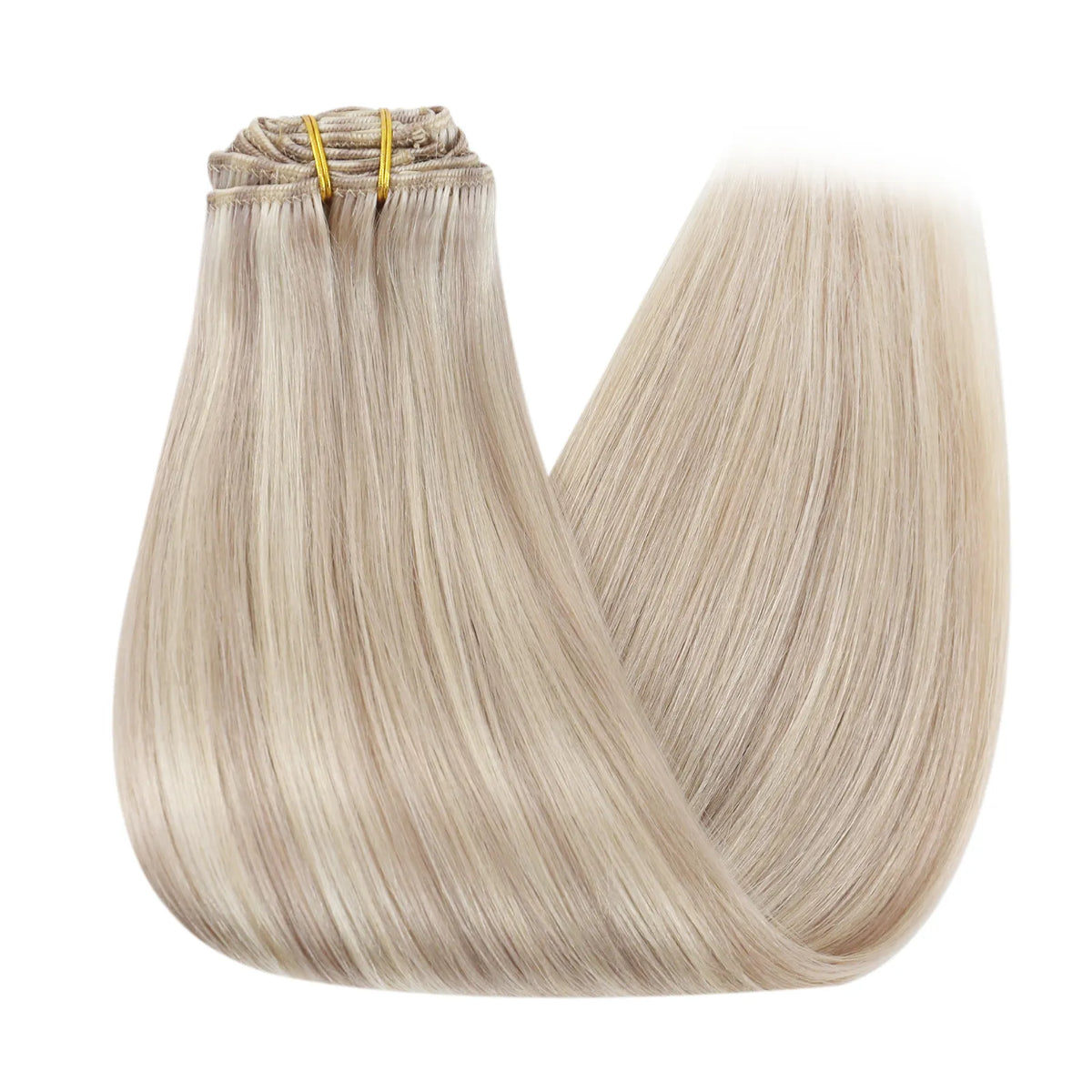 7pcs clip in extensions remy human hair