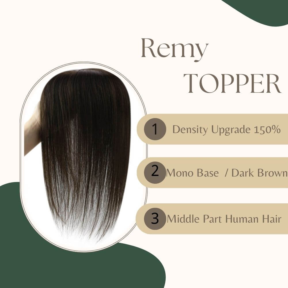 remy topper dark brown