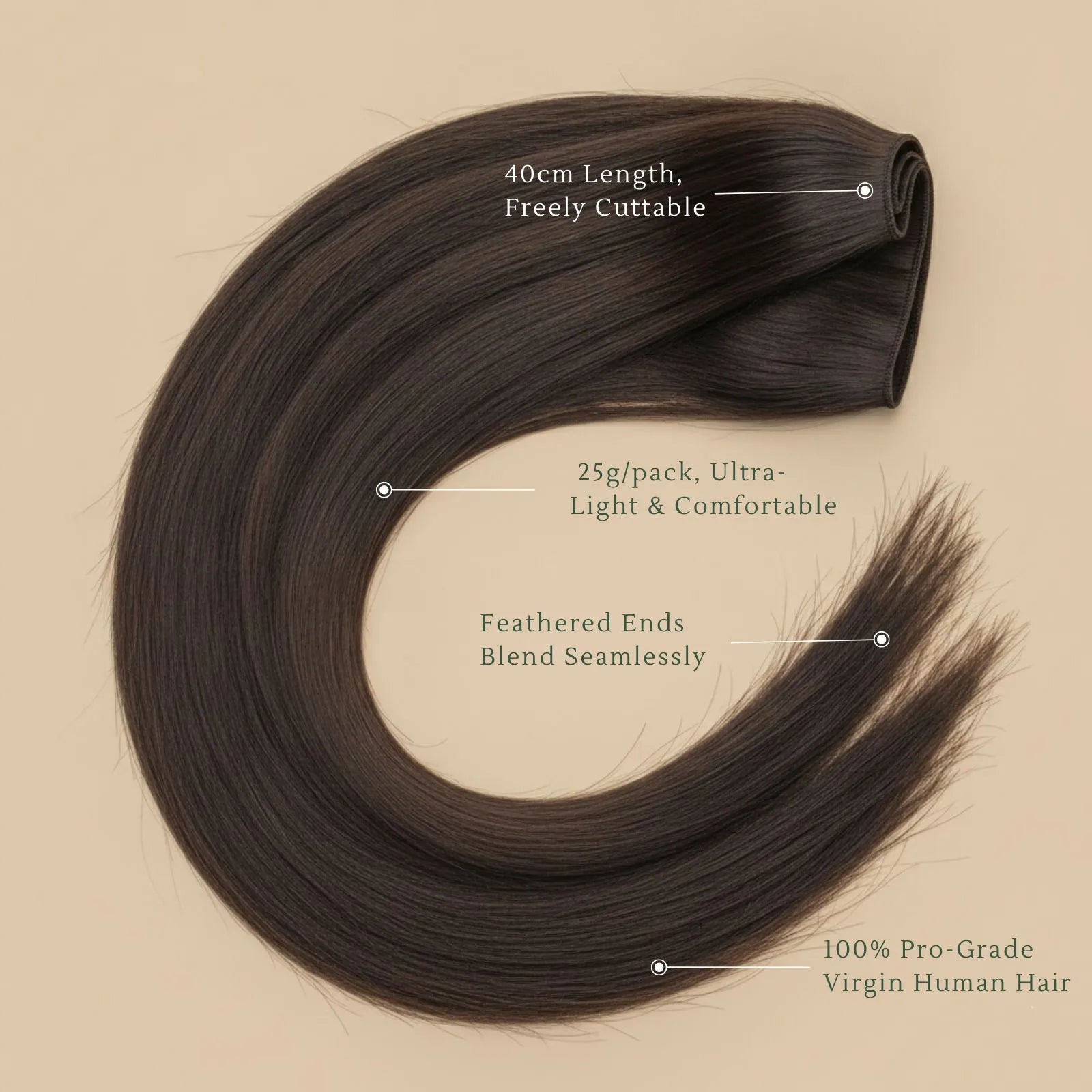 [VIP Exclusive] Genius Weft Human Hair Extensions Sew In Hair Cool Ash Blonde Balayage #8/8/613