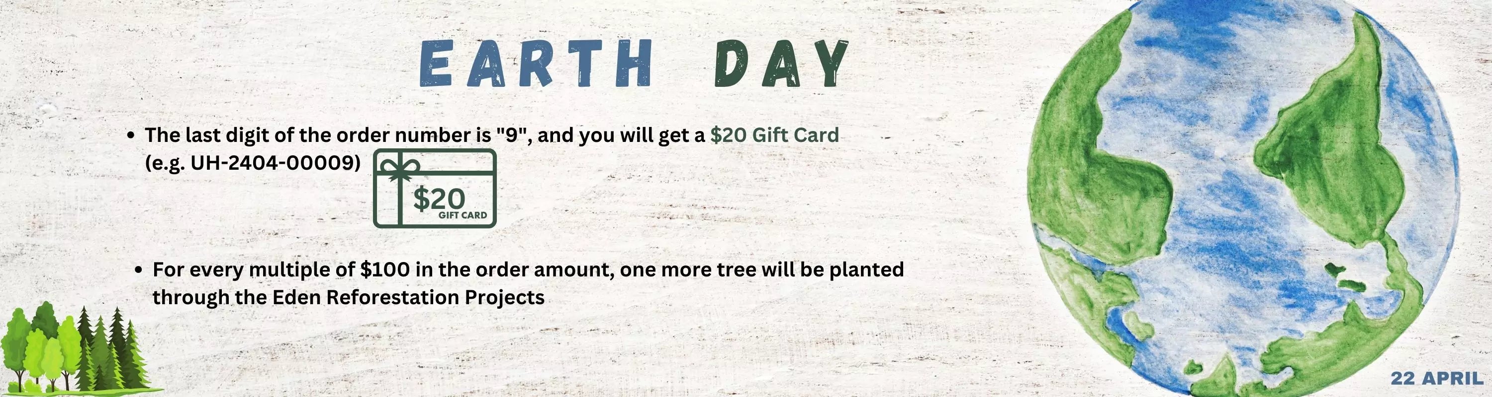 ugeat earth day sale