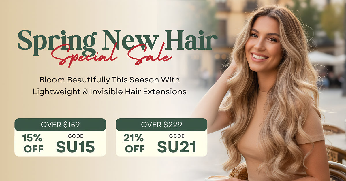 ugeat spring hair extensions sale 