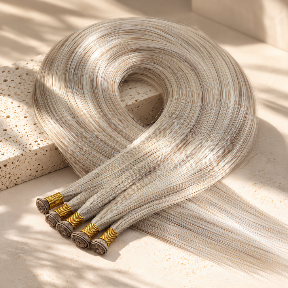 ugeat handtied weft hair extensions