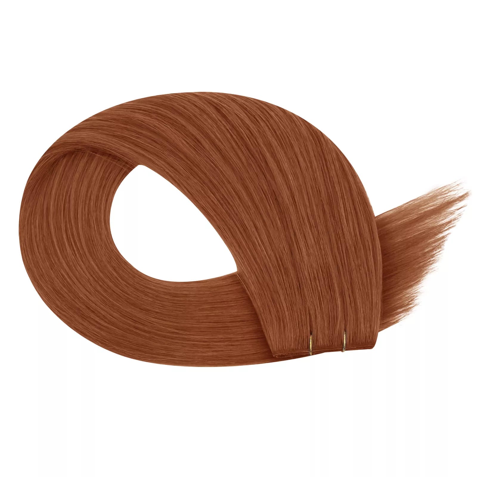 best human hair extensions butterfly weft extensions copper color