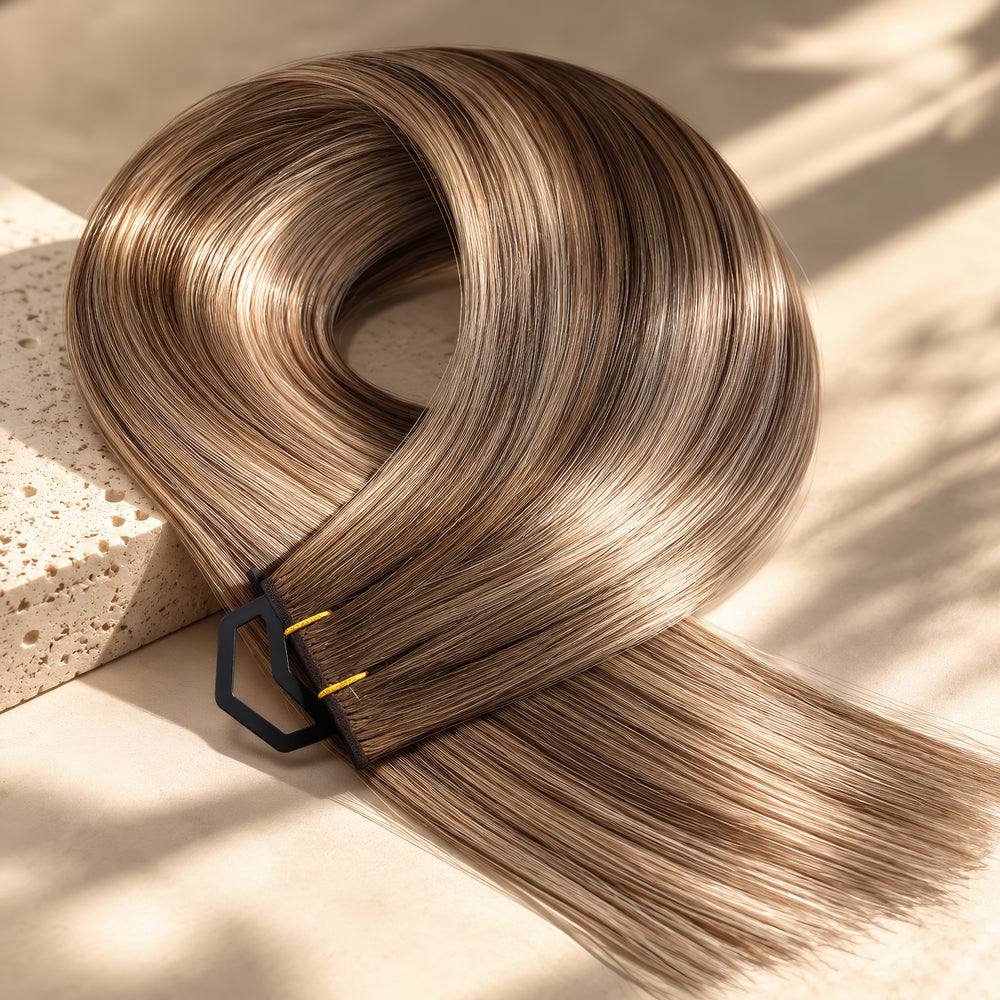 ugeat machine weft hair extensions