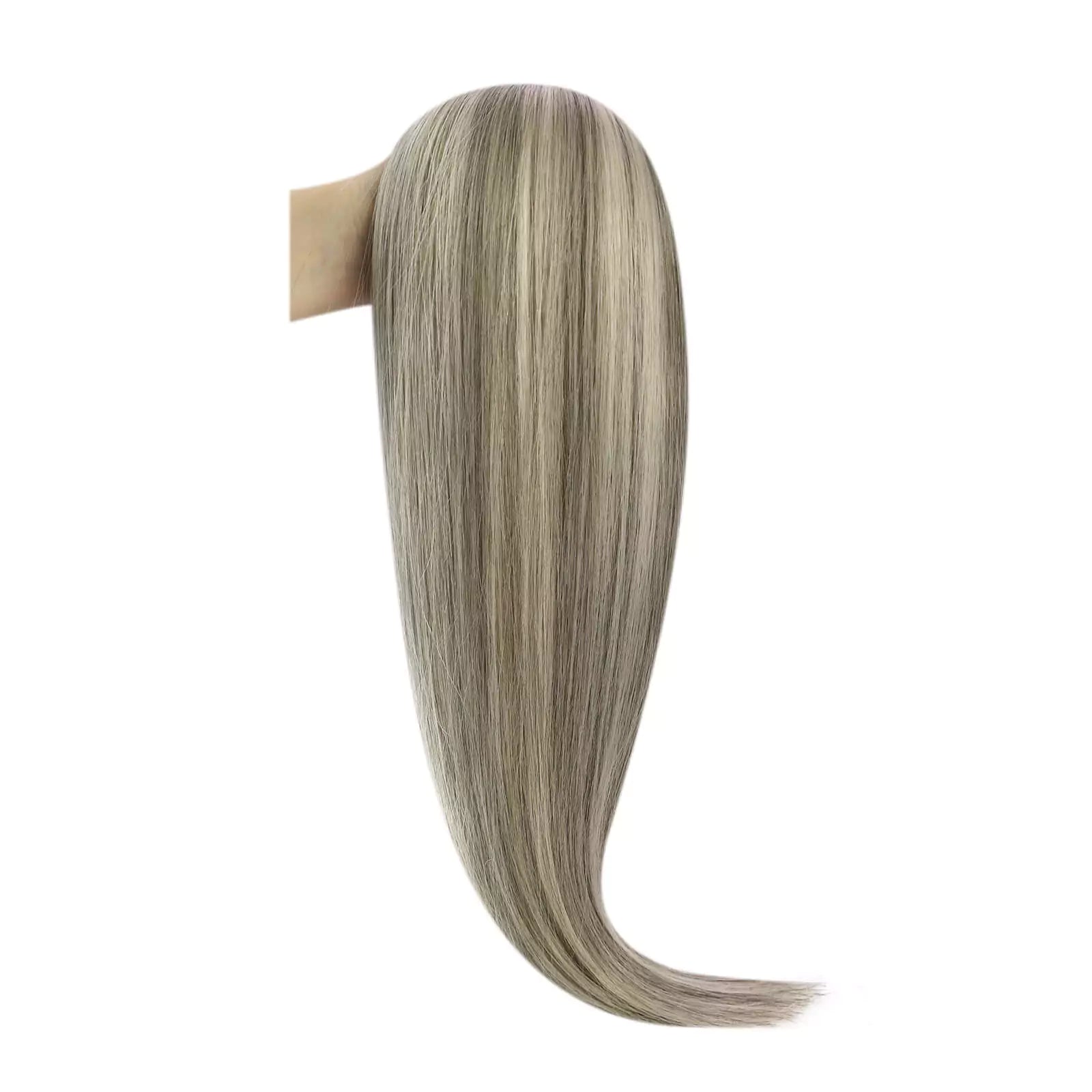 tape in human hair extensions highlight blonde