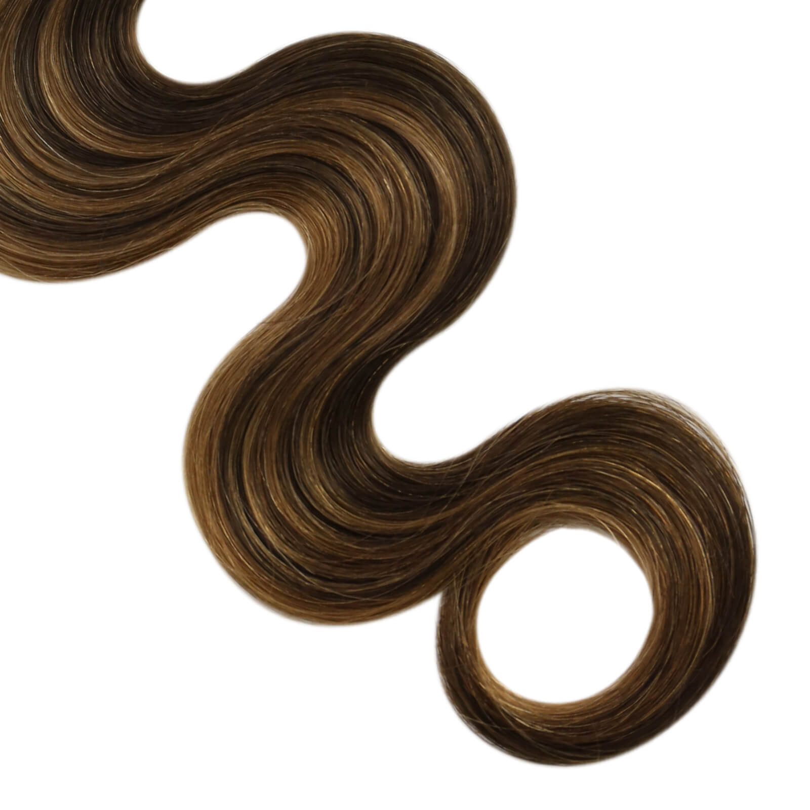 [Pre-sale][Virgin+] Wavy Seamless Inject Tape in Hair Extensions Balayage 10Pcs #4/27/4