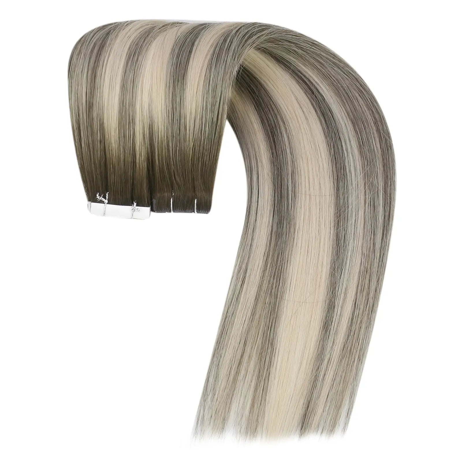 High-quality tape hair extensions that are easy to wear