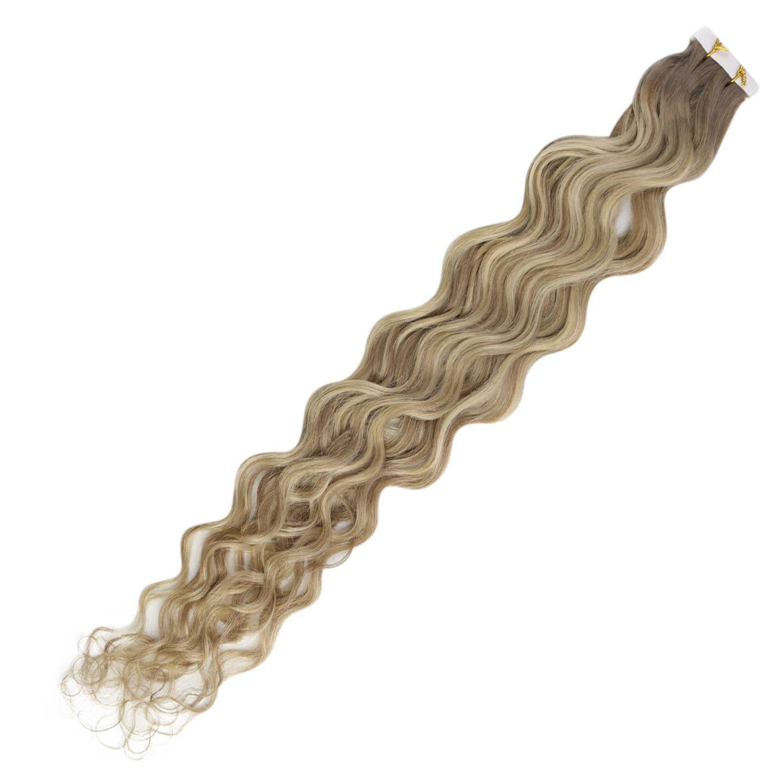 natural hair finger waves tape in hair extensions