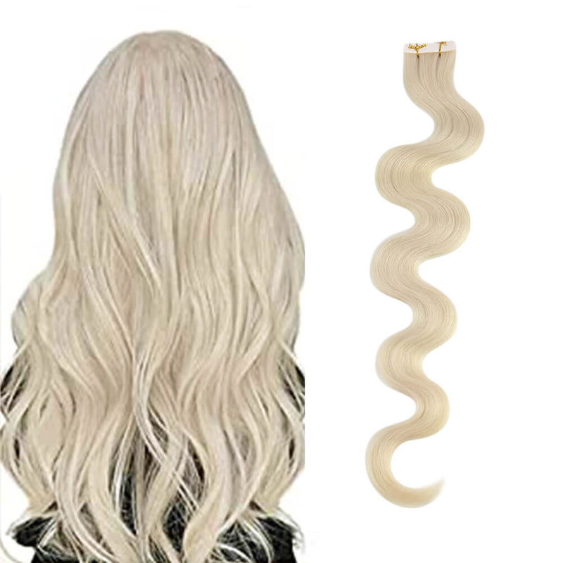 blonde injection tape in extensions
