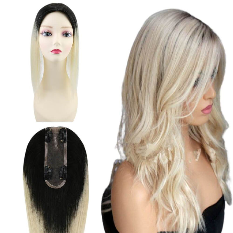 hair toppers for women clip in human hair