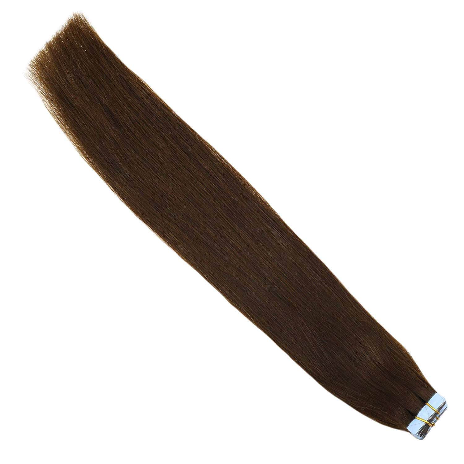 100% Human Hair Extensions Tape in 4 Brown