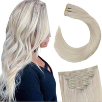 Blonde Hair Extensions 120Gram Clip Hair Extension