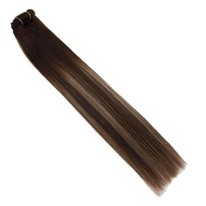 human hair extensions clip on