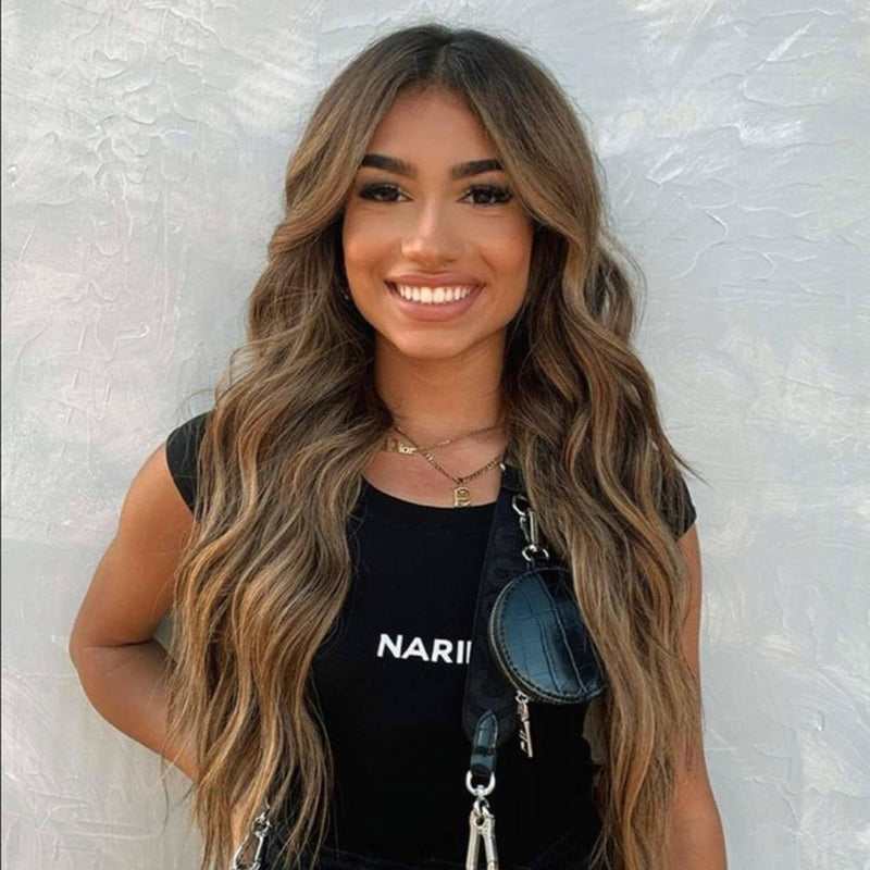 Seamless Injection Tape in Extensions Virgin Human Hair Highlight DU