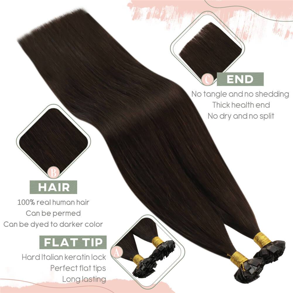 fusion extensions human hair