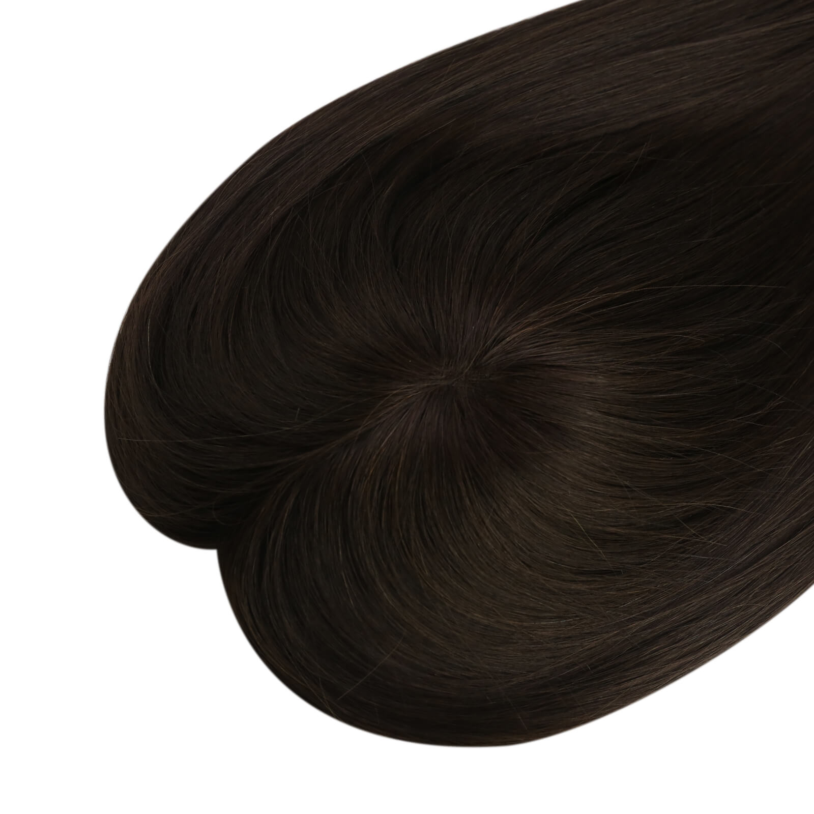 100% human hair topper clip on Real Human Hair for women