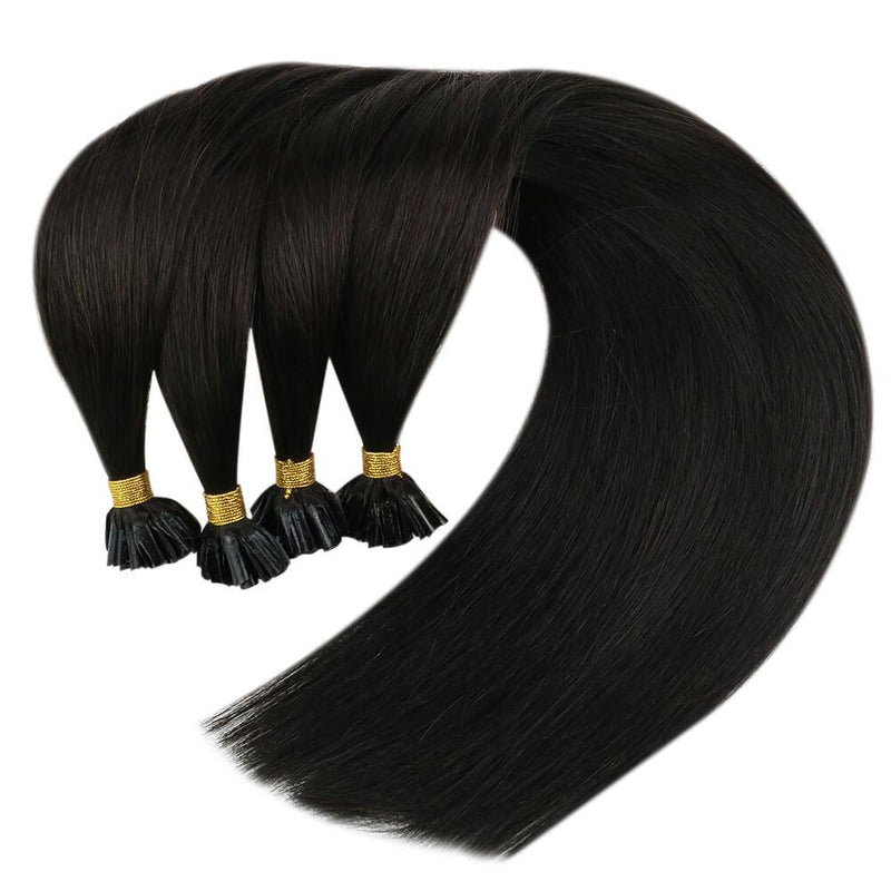 Hair Extensions Off Black Remy Hair #1b