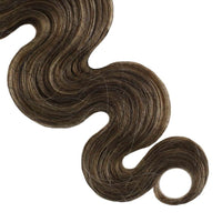 Color Black to Brown 50g Hair Extensions Tape in