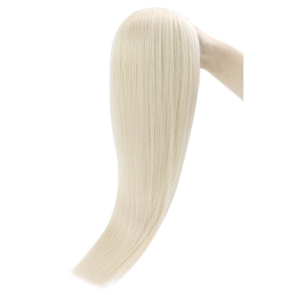 seamless invisible injection tape in human hair extensions