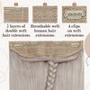 hair human halo extensions for women