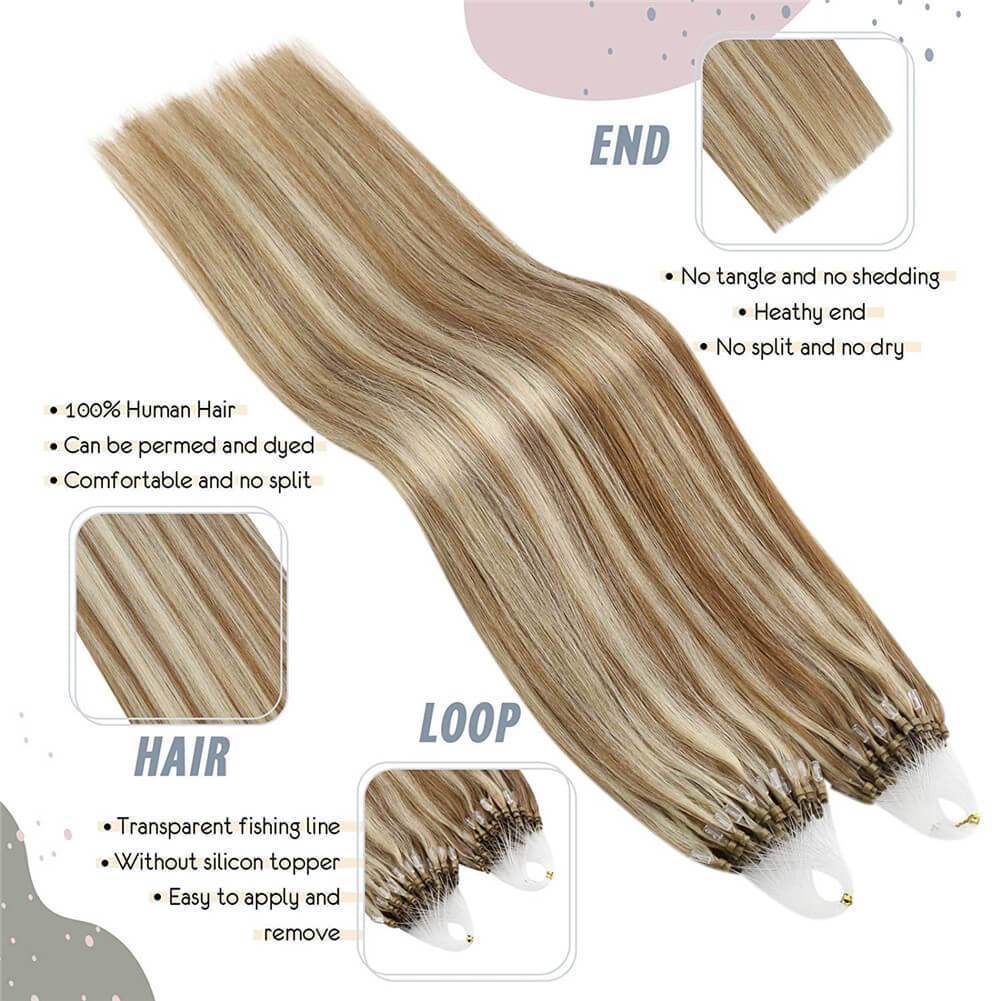 micro loop hair extensions 200 strands