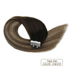 Hand Tied Double Tape Hair Extension Wavy Hair Tape in Hair Extensions
