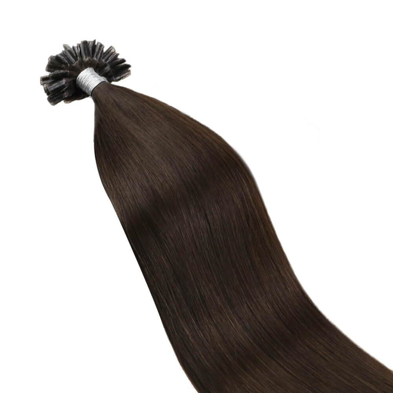 U Tip Extensions Remy Human Hair 22inch Silky Straight Hair Extensions