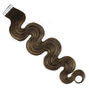 tape in human hair extensions 40pcs