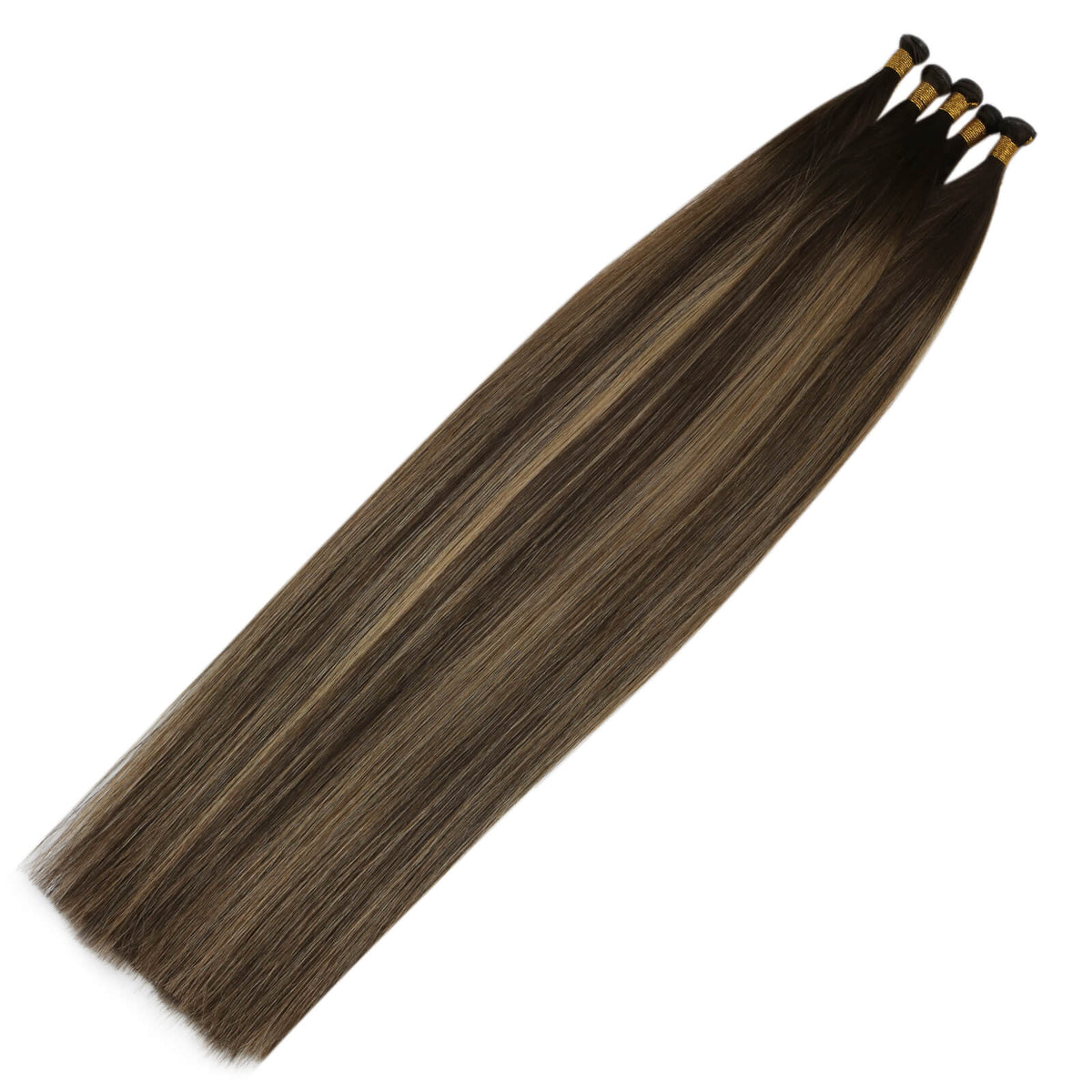 balayage hair extensions sew in
