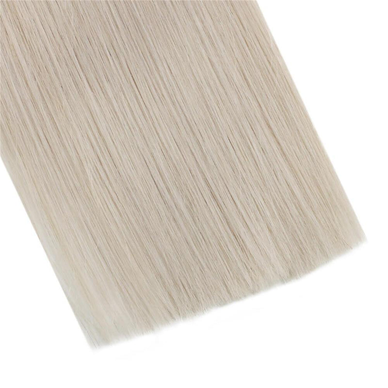 clip in hair extensions white blonde