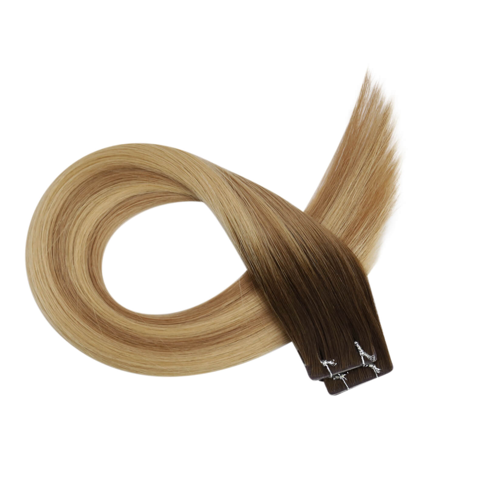 seamless invisible injected tape in hair extensions