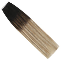 Colored Hair Extensions 50g 20pcs 20inch Ombre Tape in Human Hair