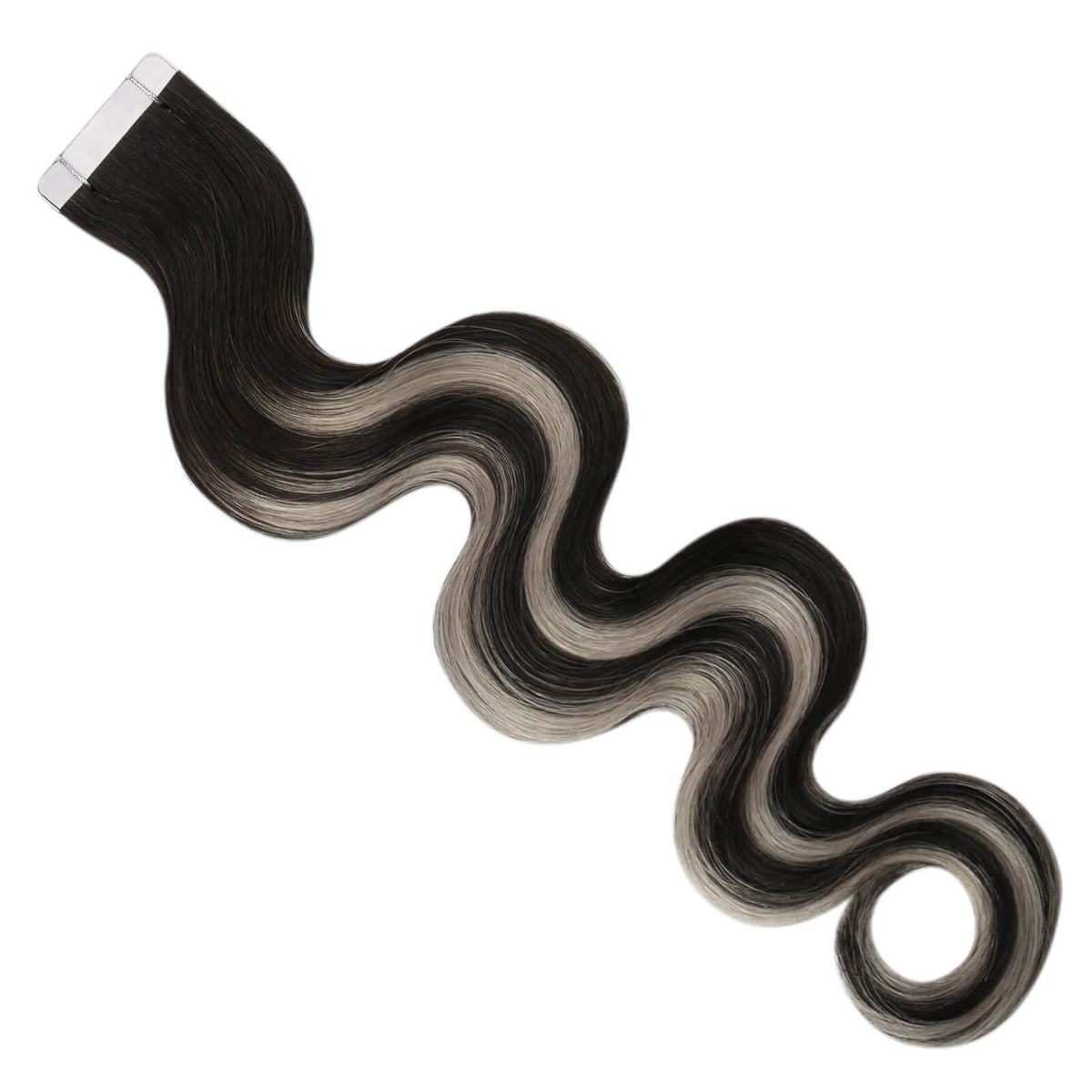 invisible tape in hair extensions for black hair