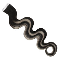 invisible tape in hair extensions for black hair