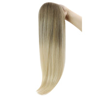 [Virgin Hair] Balayage Omber Brown to Blonde Virgin Tape in Hair Extensions #8/60