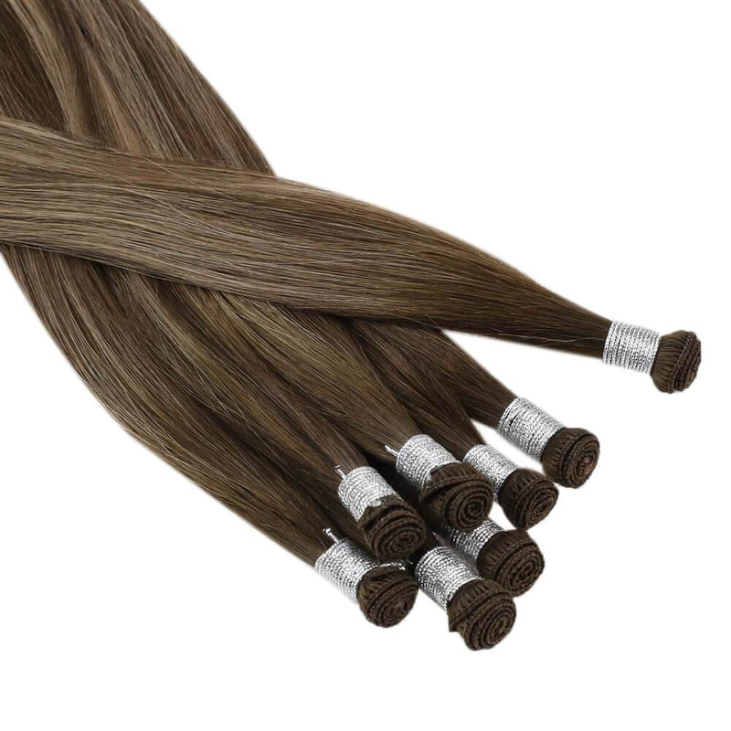 full cuticle hand made human hair extensions